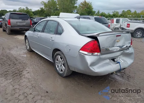 2011 Chevrolet Impala Lt из США, поврежденный, VIN 2G1WG5EK5B1273044